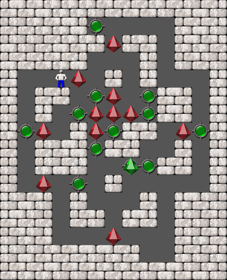 Sokoban More Bugs collections level 555